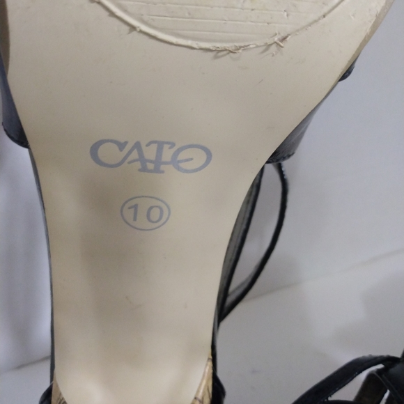 Cato Patent Leather Strappy Sandal - Picture 11 of 11